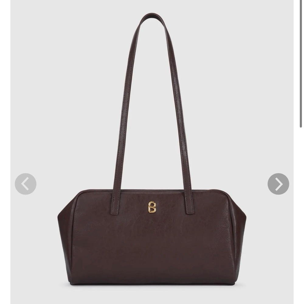 NEW Nova Bag - Dark Brown Buttonscarves
